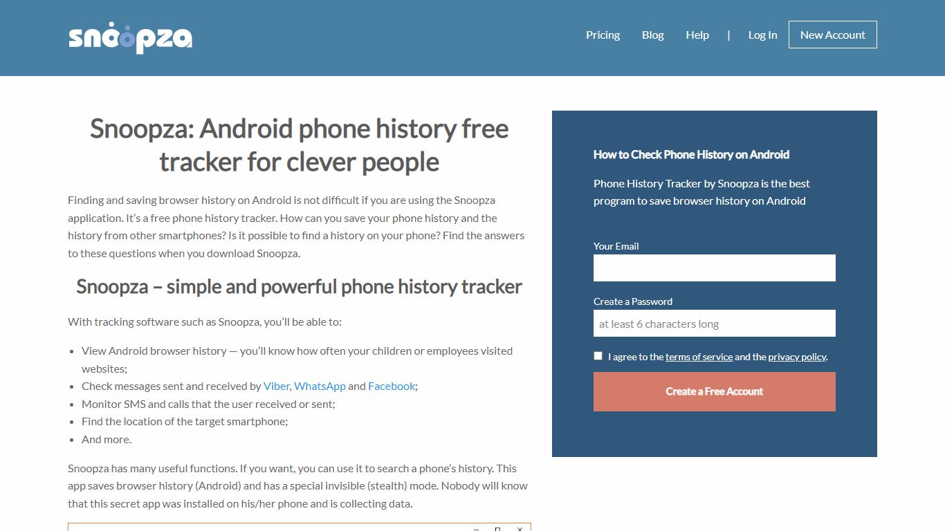 Phone History Tracker - How to Check Browser History on Android - Snoopza